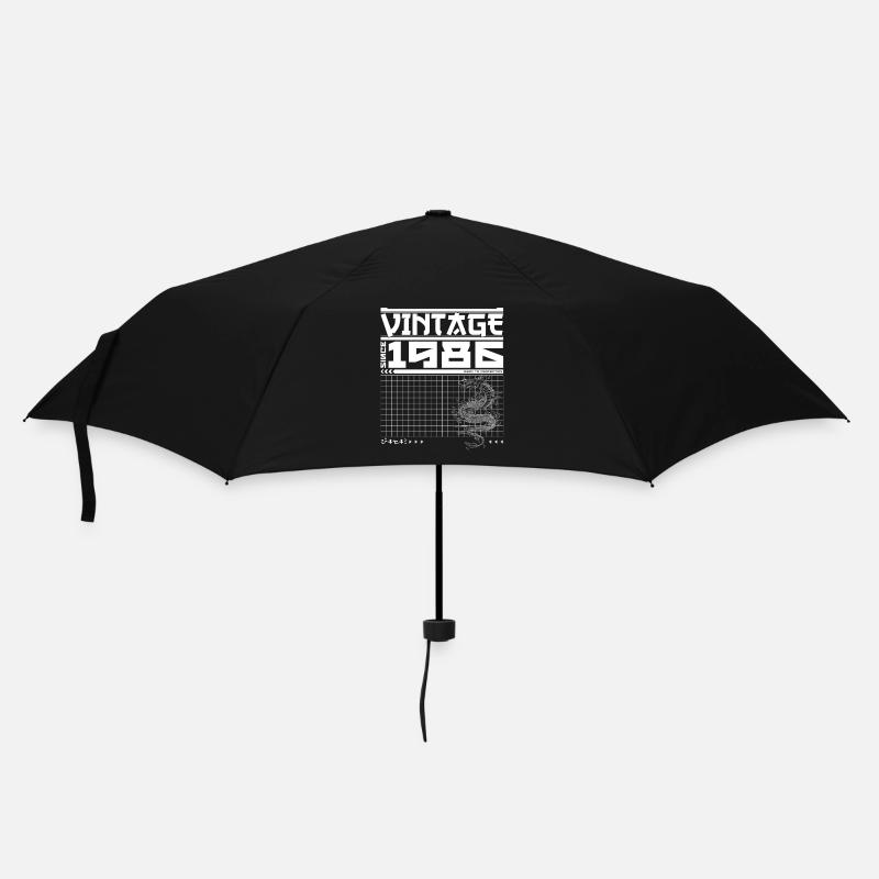 Samurai Power Since 1986 - 39th Birthday Dragon - Umbrella (small) - black