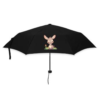 Kangourous Kangourou - Parapluie standard - noir - Devant