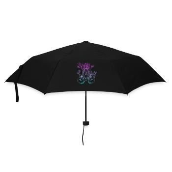 Yggdrasil Nature Musicien Arbre De Vie - Parapluie standard - noir - Devant