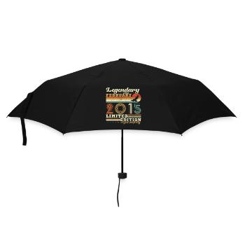 Februar 2015 Vintage Geburtstag 2015 Geschenk - Regenschirm (klein) - Schwarz - Vorne