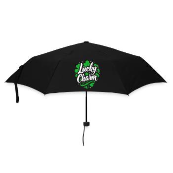 Porte-bonheur - Saint-Patrick - Irlande - Parapluie standard - noir - Devant