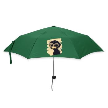 Monkey - Umbrella (small) - bottlegreen - Front