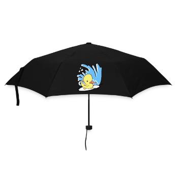 Surfin'Duck - Umbrella (small) - black - Front