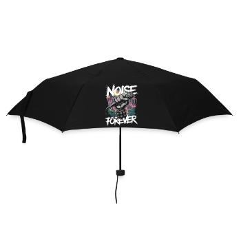 Noise Forever Punk Rock Metal Music - Umbrella (small) - black - Front