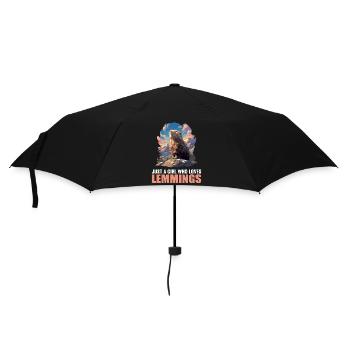 Lemmings Lemming - Umbrella (small) - black - Front