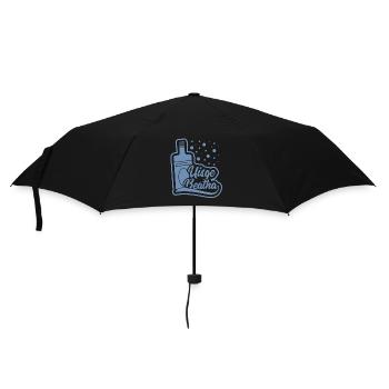 Whiskey Uisge Beatha – Water of Life - Umbrella (small) - black - Front