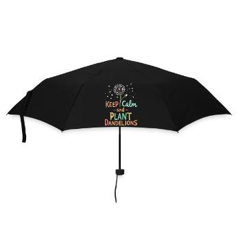 Dandelion Dandelion Lover Floral Floral - Parapluie standard - noir - Devant