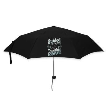 Observation des étoiles pour les couples Nuits romantiques - Parapluie standard - noir - Devant