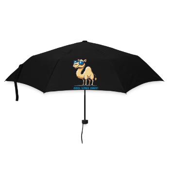 kamel sonnenbrille cool - Regenschirm (klein) - Schwarz - Vorne