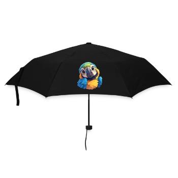 Macaw's Era - Umbrella (small) - black - Front