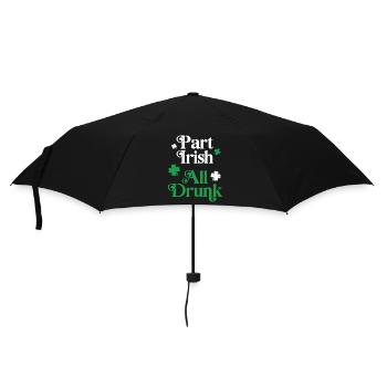 Part Irish All Drunk - Umbrella (small) - black - Front