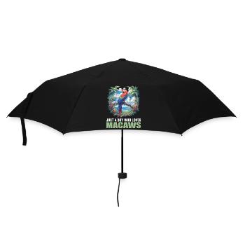 Macaw's Era - Umbrella (small) - black - Front