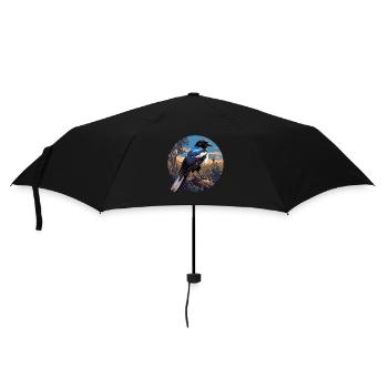 Magpies Magpie - Umbrella (small) - black - Front