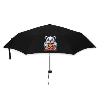 Halloween Enfant Enfants Teddy Citrouille Ours Magique - Parapluie standard - noir - Devant