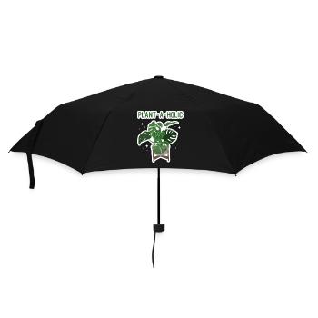 Plant Lover Gardening Monstera - Regenschirm (klein) - Schwarz - Vorne
