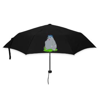 Mole Mechanic Wrench Workshop - Umbrella (small) - black - Front