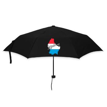 Luxembourg Pride, Luxembourg flag - Umbrella (small) - black - Front