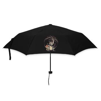 Dragon Dragon Créature Mythique Mystique Enfants Enfant - Parapluie standard - noir - Devant