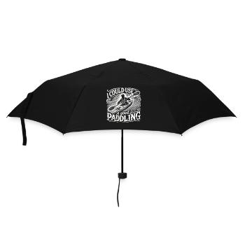 Ich könnte ein gutes Paddeln gebrauchen - Regenschirm (klein) - Schwarz - Vorne