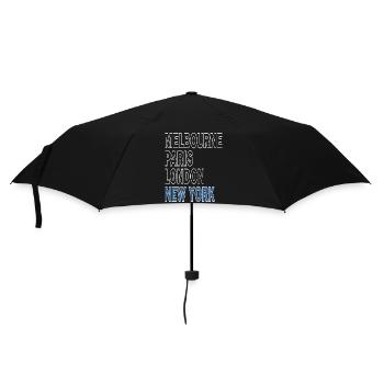Grand tournoi de tennis à New York - Parapluie standard - noir - Devant