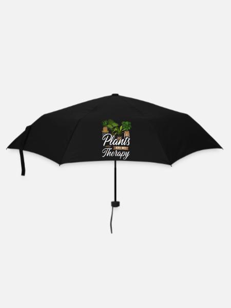Plant Lover Gardening Plants Are - Regenschirm (klein) - Schwarz