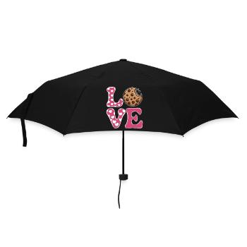 Cookies Disant Biscuits au Chocolat Cadeau de Cookie Drôle - Parapluie standard - noir - Devant