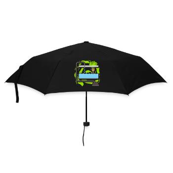 Hydroponics - Umbrella (small) - black - Front