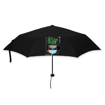 Hydroponics - Umbrella (small) - black - Front