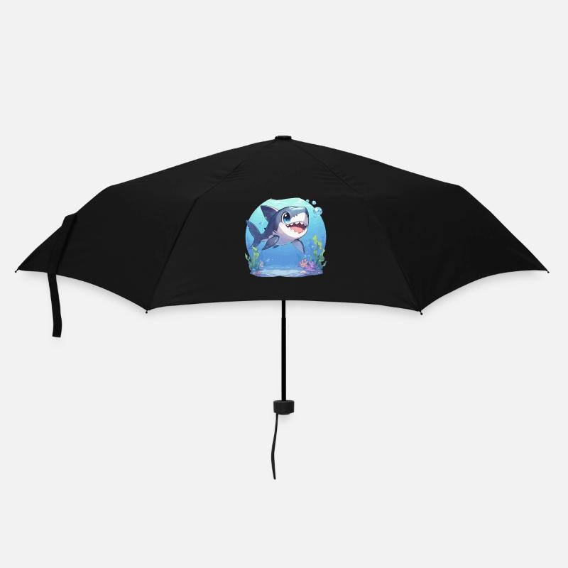 Requins Requin - Parapluie standard - noir