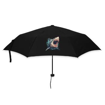 Sharks Shark - Umbrella (small) - black - Front