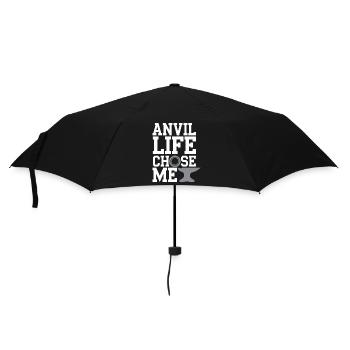 Forge Viking Guerrier Forge nordique Travail du métal - Parapluie standard - noir - Devant