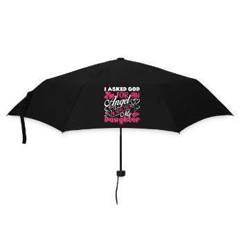 Mother's Day God Sent Me My Daughter - Umbrella (small) - black - Front