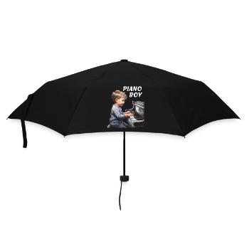 GARÇON PIANO - Parapluie standard - noir - Devant