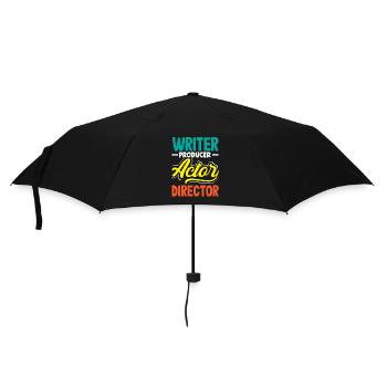 Amateur de comédie musicale : Scénariste Producteur Acteur Réalisateur - Parapluie standard - noir - Devant