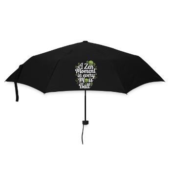 Kokedama Moss Ball Plants Japanese Gardening - Umbrella (small) - black - Front