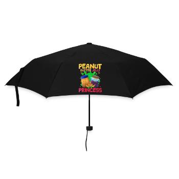Gelee Erdnussbutter - Regenschirm (klein) - Schwarz - Vorne