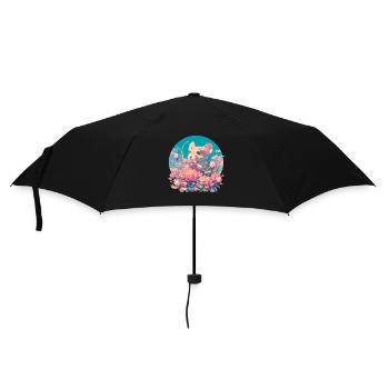 Mäuse Maus - Regenschirm (klein) - Schwarz - Vorne