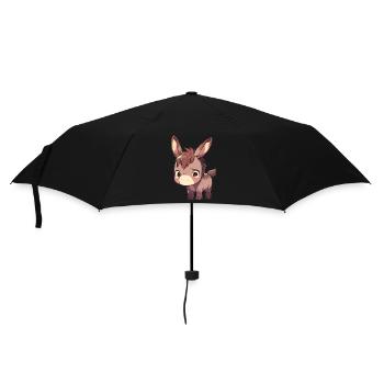 Maultiere Maultier - Regenschirm (klein) - Schwarz - Vorne