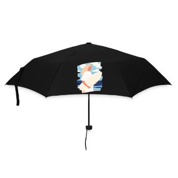 Surfeur - Parapluie standard - noir - Devant