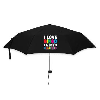 Bingo Players Love Grandchildren - Umbrella (small) - black - Front