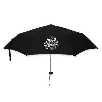 Flugbegleiterin Der Luftfahrtprofi Cabin Crew - Regenschirm (klein) - Schwarz - Vorne