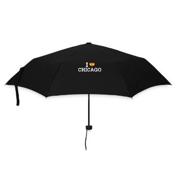 J’aime Chicago Cool Espagne Wrong Flag Lover Estate - Parapluie standard - noir - Devant