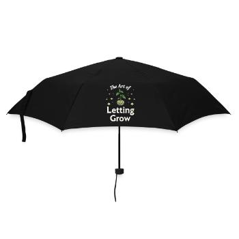 Kokedama Moss Ball Plants Japanese Gardening - Umbrella (small) - black - Front
