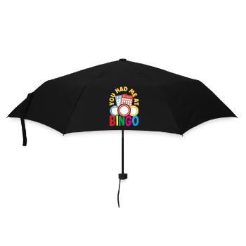 Vous m’avez déjà eu au bingo - Parapluie standard - noir - Devant