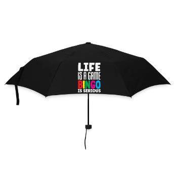 Bingo is a serious game for fans - Umbrella (small) - black - Front