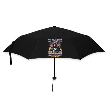Reizdarm-Syndrom Reaper IBS Gothic--Humor - Regenschirm (klein) - Schwarz - Vorne