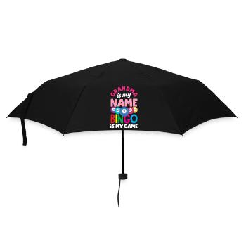 Bingo est mon jeu, grand-mère est mon nom - Parapluie standard - noir - Devant