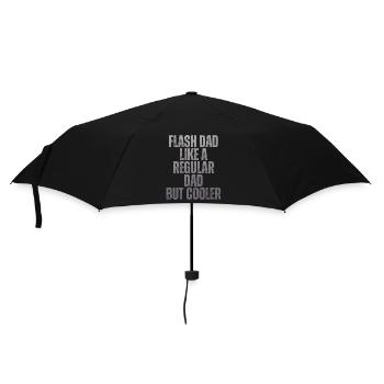 Bouldering Flash Papa Boulderer - Umbrella (small) - black - Front