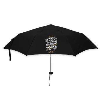 Data Scientist Data Science: More questions than - Umbrella (small) - black - Front