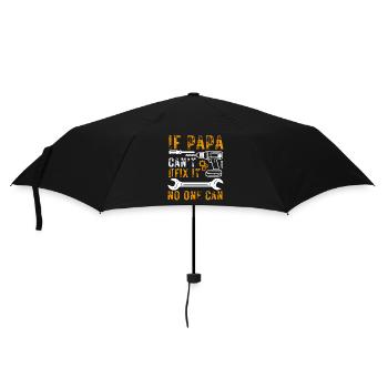Craftsman Dad Mechanic Father Saying - Umbrella (small) - black - Front